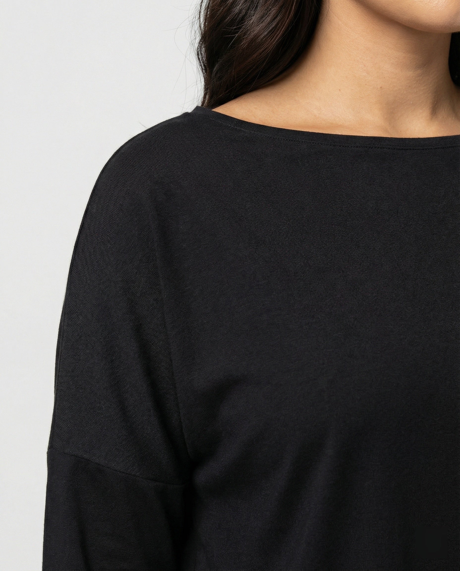 Jogginganzug Damen Lounge-Set mit weiten Ärmeln und Taschen