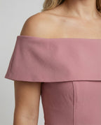 Vielseitiges trägerloses Satin-Kleid für Partys