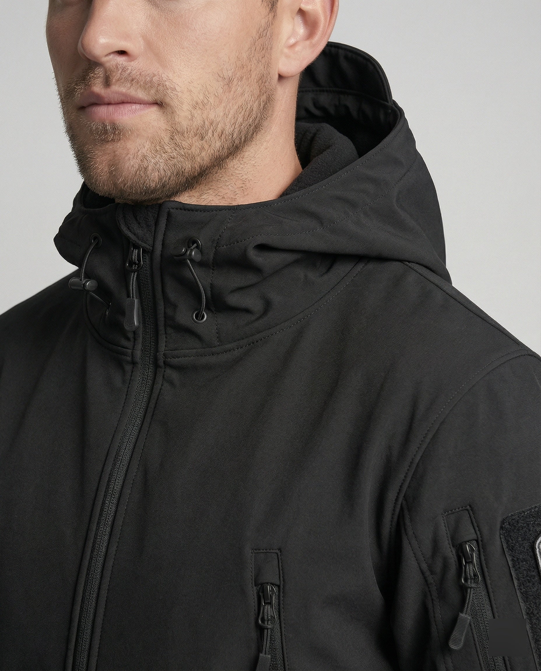 Multifunktionale Herren Fleecejacke