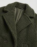 R&B | Damen Warmer Fell Wollmantel