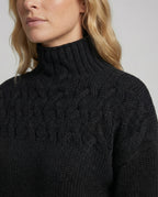 R&B | Damen Strickturtleneck Pullover