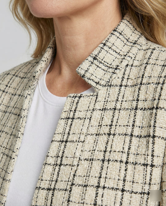 Damen Blazer Bouclé tailliert