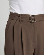 Freizeitkleidung Unisex Bundfaltenhose Weit