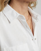 Damen Bluse Seidenoptik Oversize