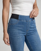 Damen Schlagjeans High Waist mit Komfortbund