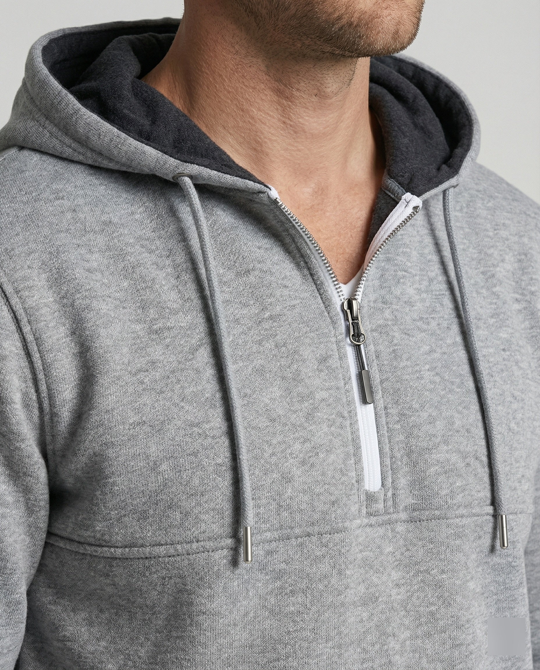 R&B | Cooler Männer Halbzip Hoodie