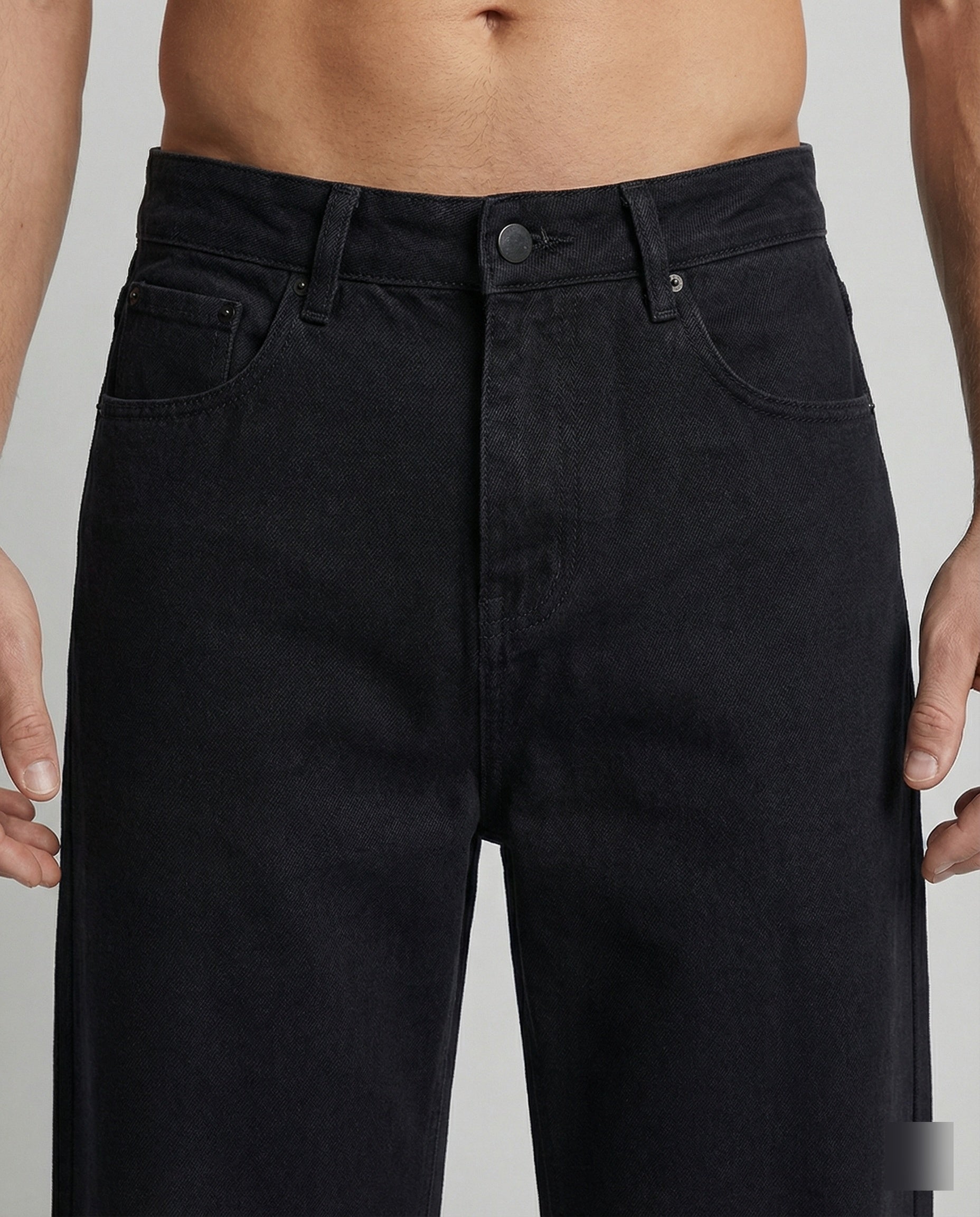 Herren Utility-Jeans mit geradem Schnitt