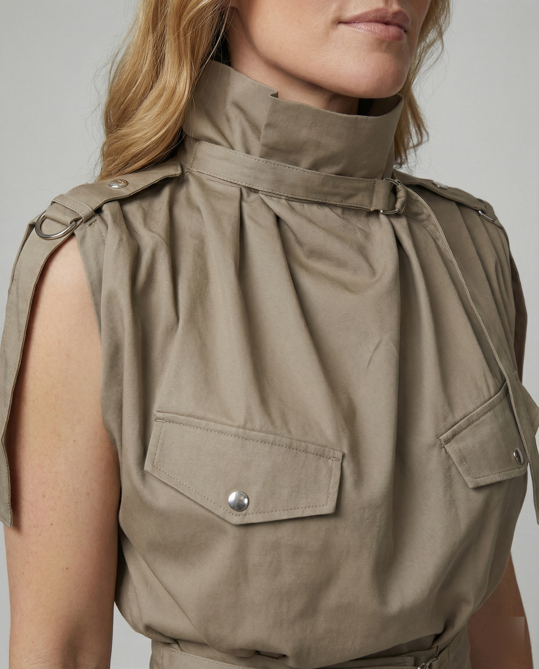 R&B | Damen Stylischer Moderner Jumpsuit Ärmellos