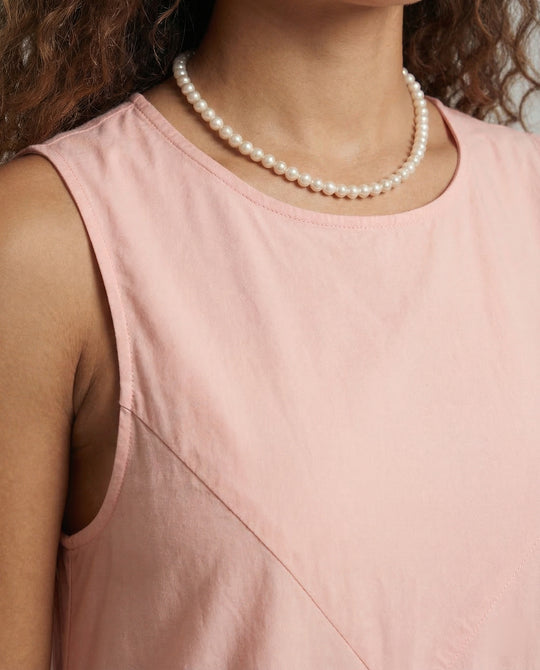 Damen Maxikleid Gerafft A Linie
