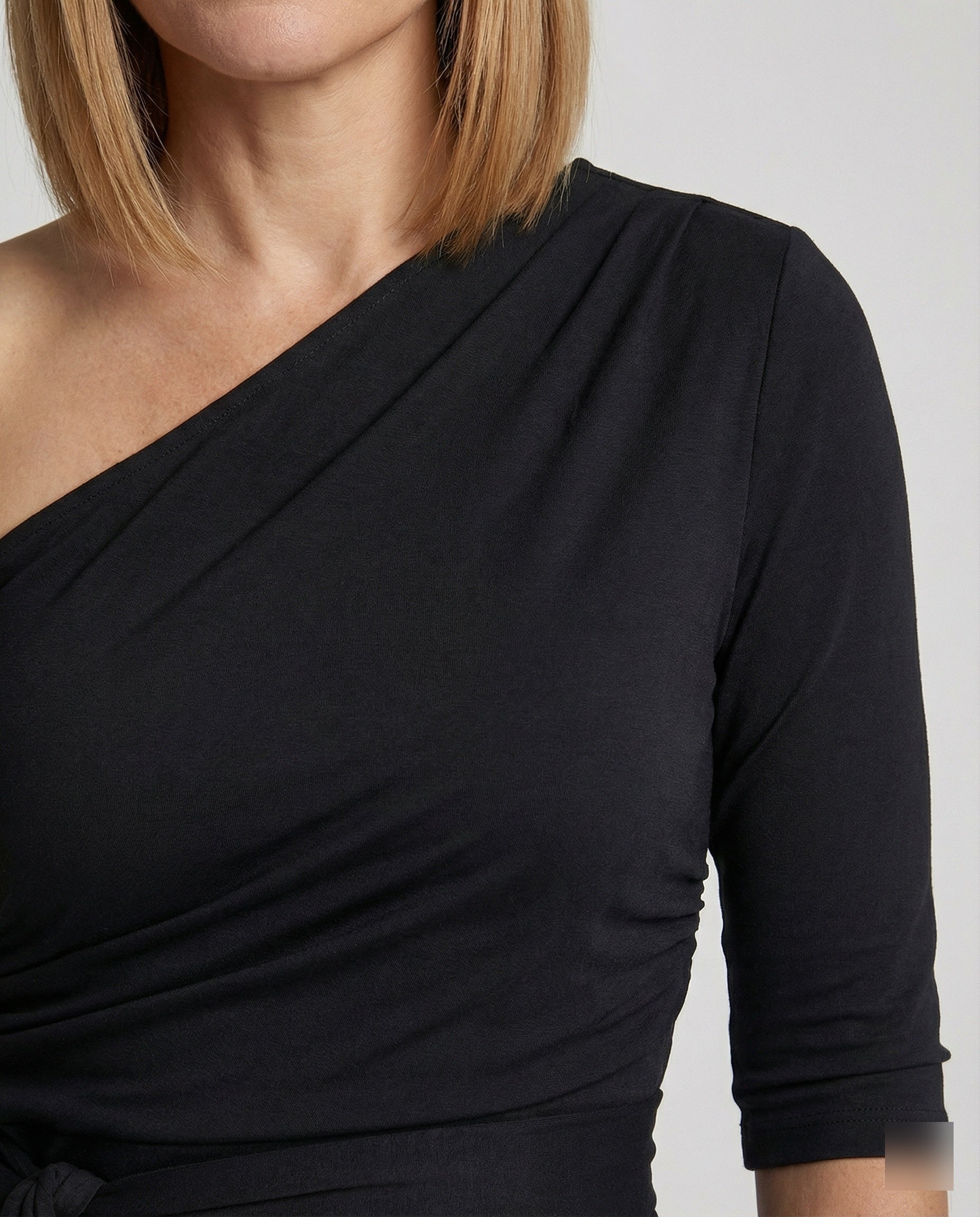 Damen figurbetontes Wickelkleid