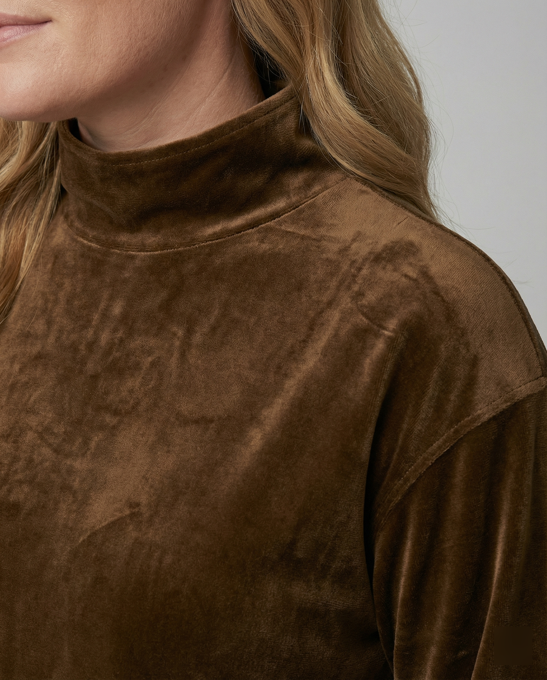Damen Oversized Sweatkleid mit Leopardenrüsche R&B