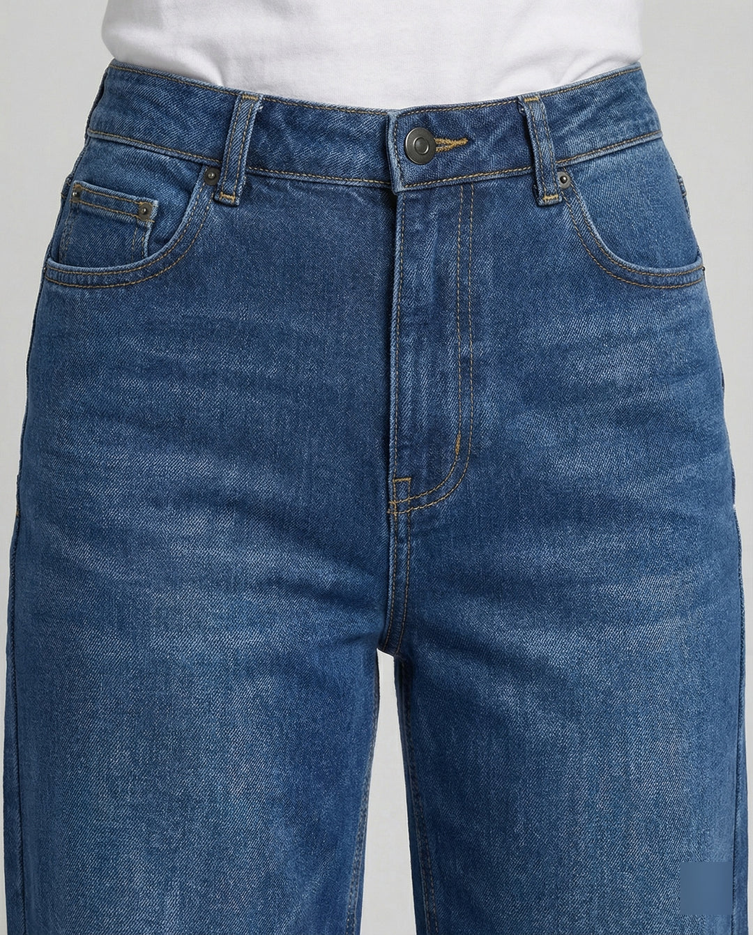 Flared Jeans Damen High Waist