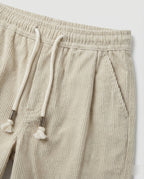 Herren weite Cordhose mit hoher Leibhöhe