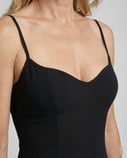 Damen Abendkleid lang mit hohem Schlitz