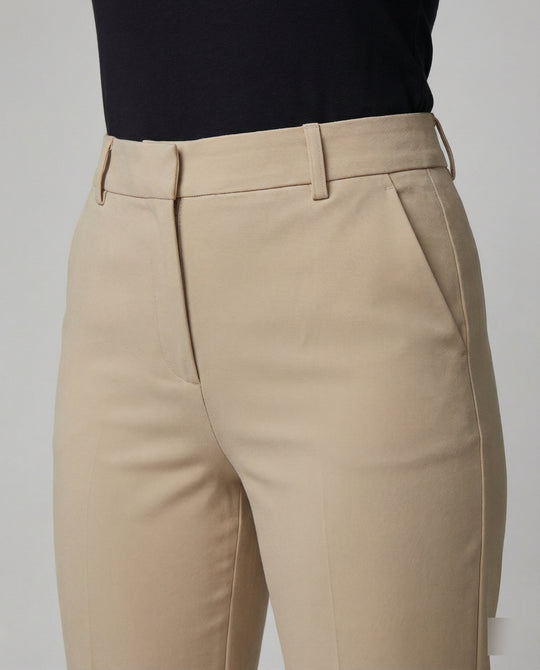 Damen Business Stoffhose schmal geschnitten