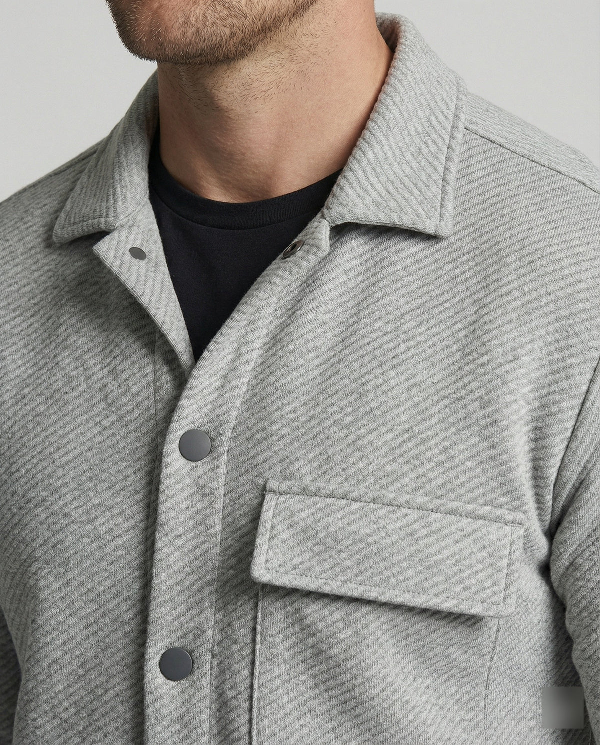 Herren elegantes Freizeitanzug mit modischem Streifenmuster R&B