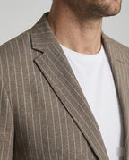 Herren Nadelstreifen Sakko Slim Fit Sommer