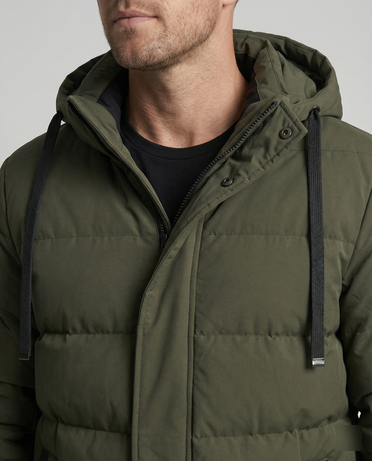R&B | Winterjacke mit Kapuze für Männer