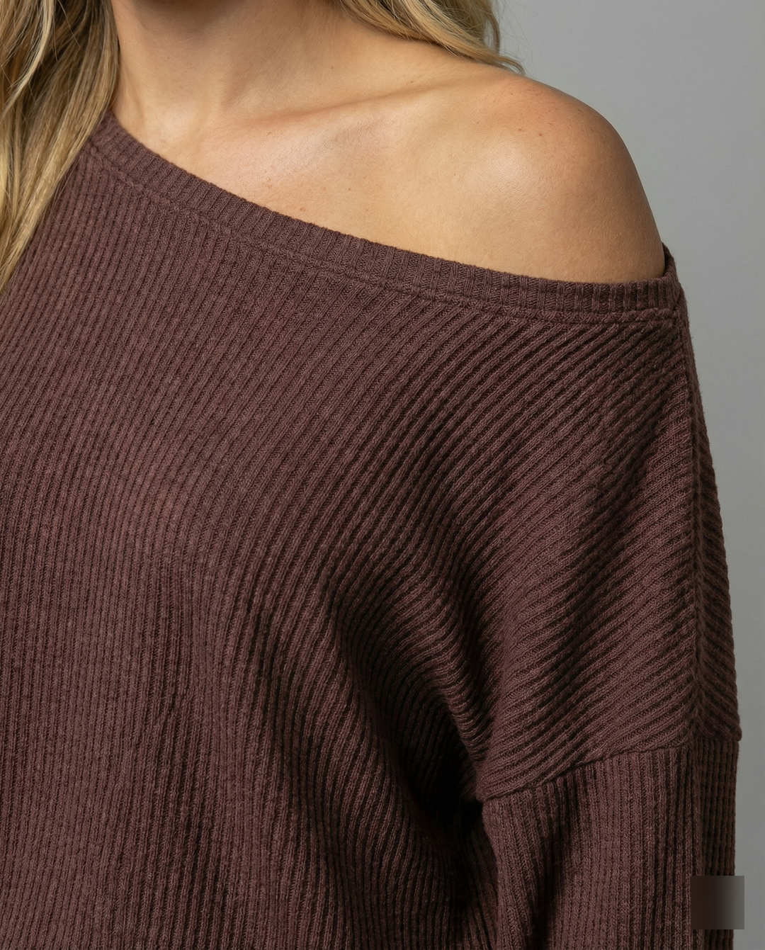 Damen Strickanzug mit lässigem Oversized-Schnitt und weiten Beinen R&B