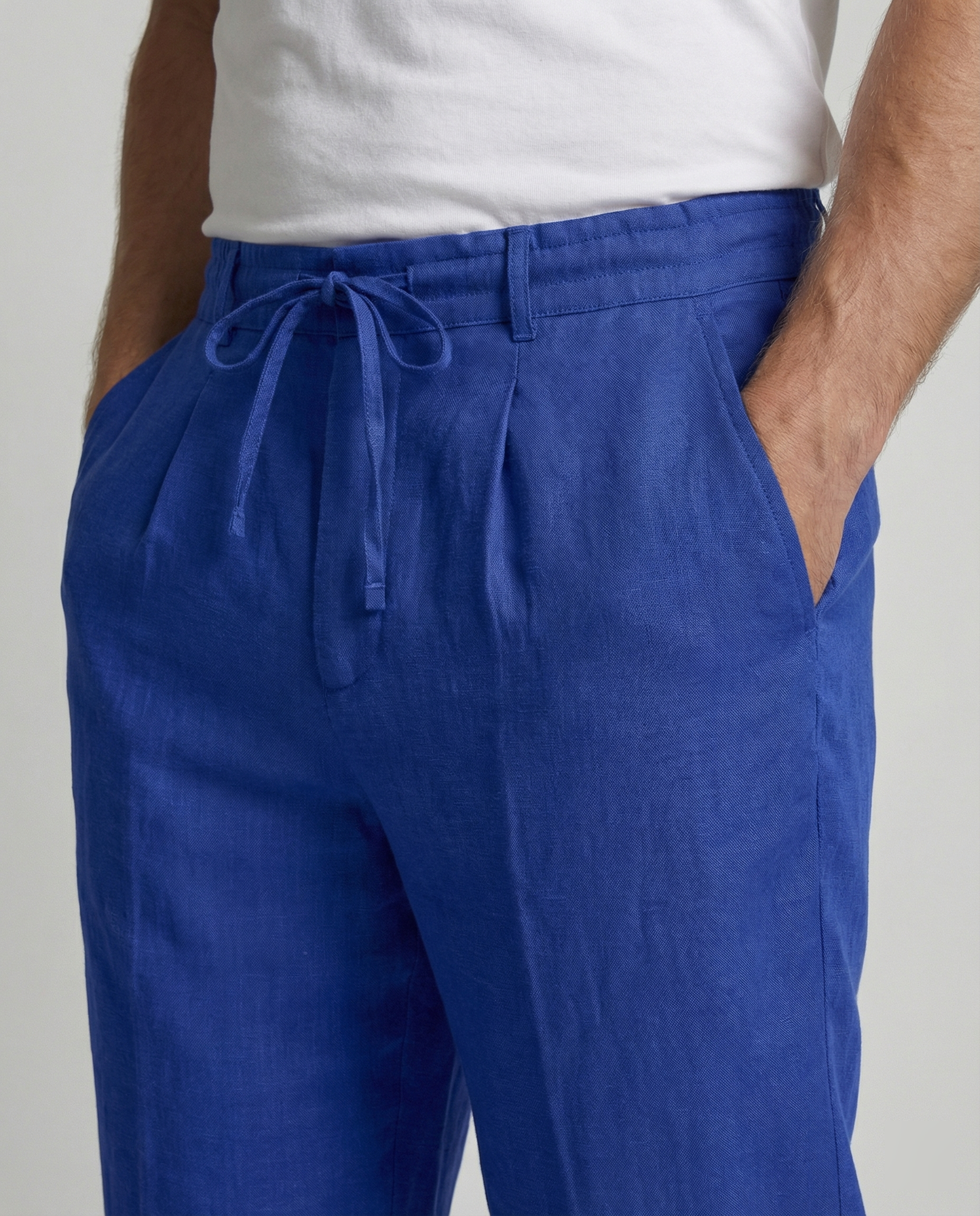 Herren Freizeithose mit elastischem Bund und praktischen Taschen R&B