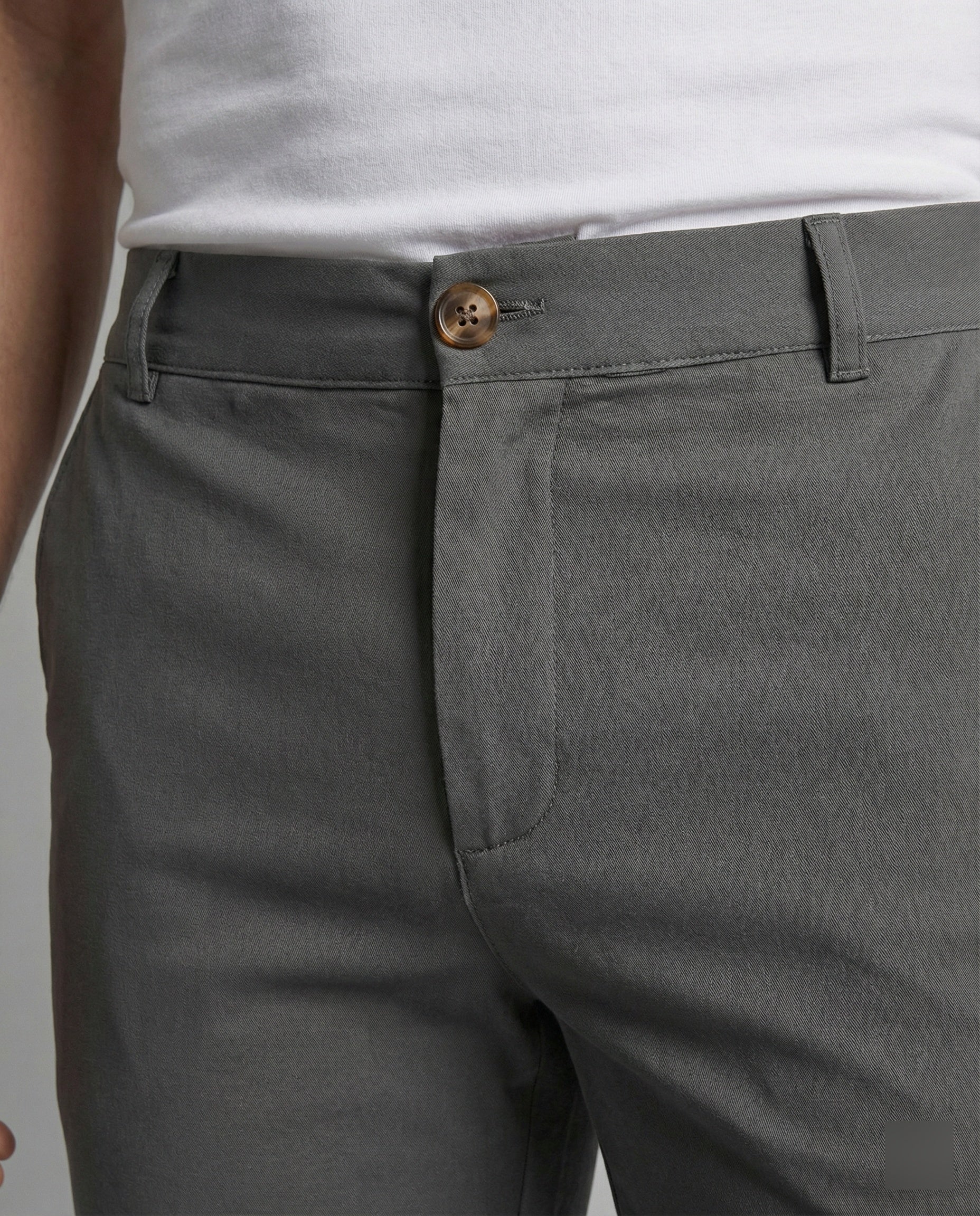 Herren Chinohose Slim Fit elastisch