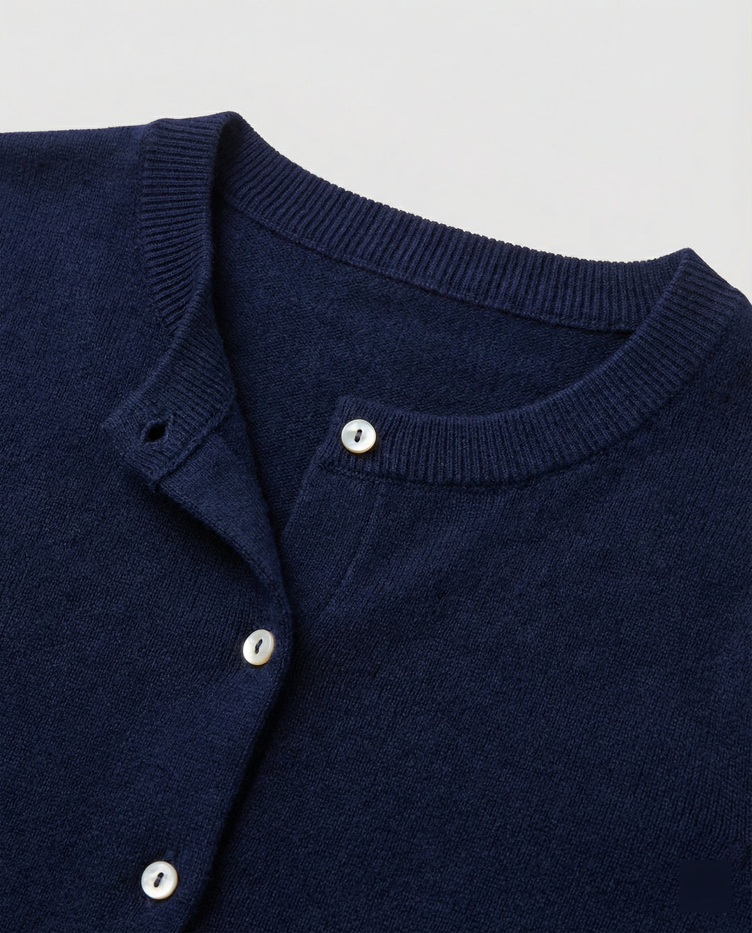 Damen Feinstrick Cardigan mit Knopfleiste und weichem Material R&B