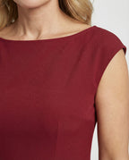 Damen Midikleid mit Tellerrock