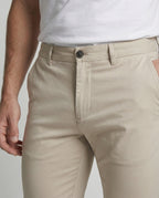 Herren Slim Fit Hose mit Elastikbund