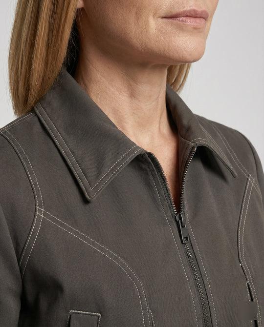 Damen Kurzjacke mit Reißverschluss