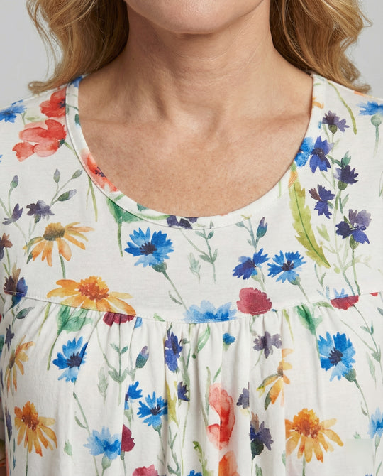Damen Freizeitkleid Jersey knielang