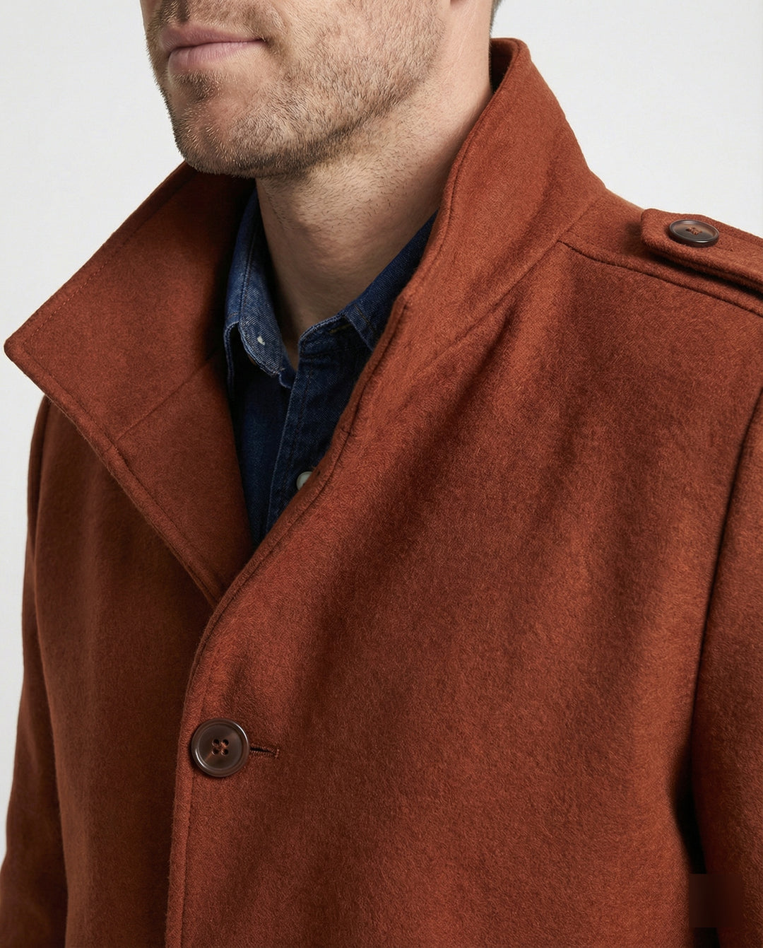 Herren stylische und langlebige Trenchcoat R&B