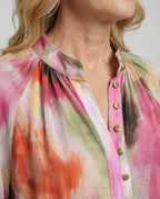 Damen Chiffon Blusentop Elegant