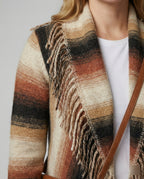 R&B | Schick Gestreifte Poncho Weste