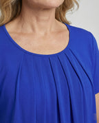 A-Linien Tunika Damen mit kurzem Arm