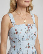 Damen Midikleid Korsett elegant