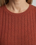 Damen Maxikleid Strick mit Gürtel