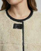 R&B | Teddyjacke mit Knöpfen für Damen Agnes