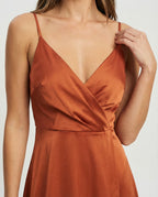 R&B | Stylisches Träger-Midi-Kleid
