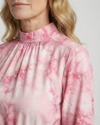 Damen Freizeitkleid Mini mit Volant