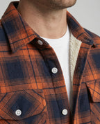 R&B | Karierte Jack mit Fleece-Futter
