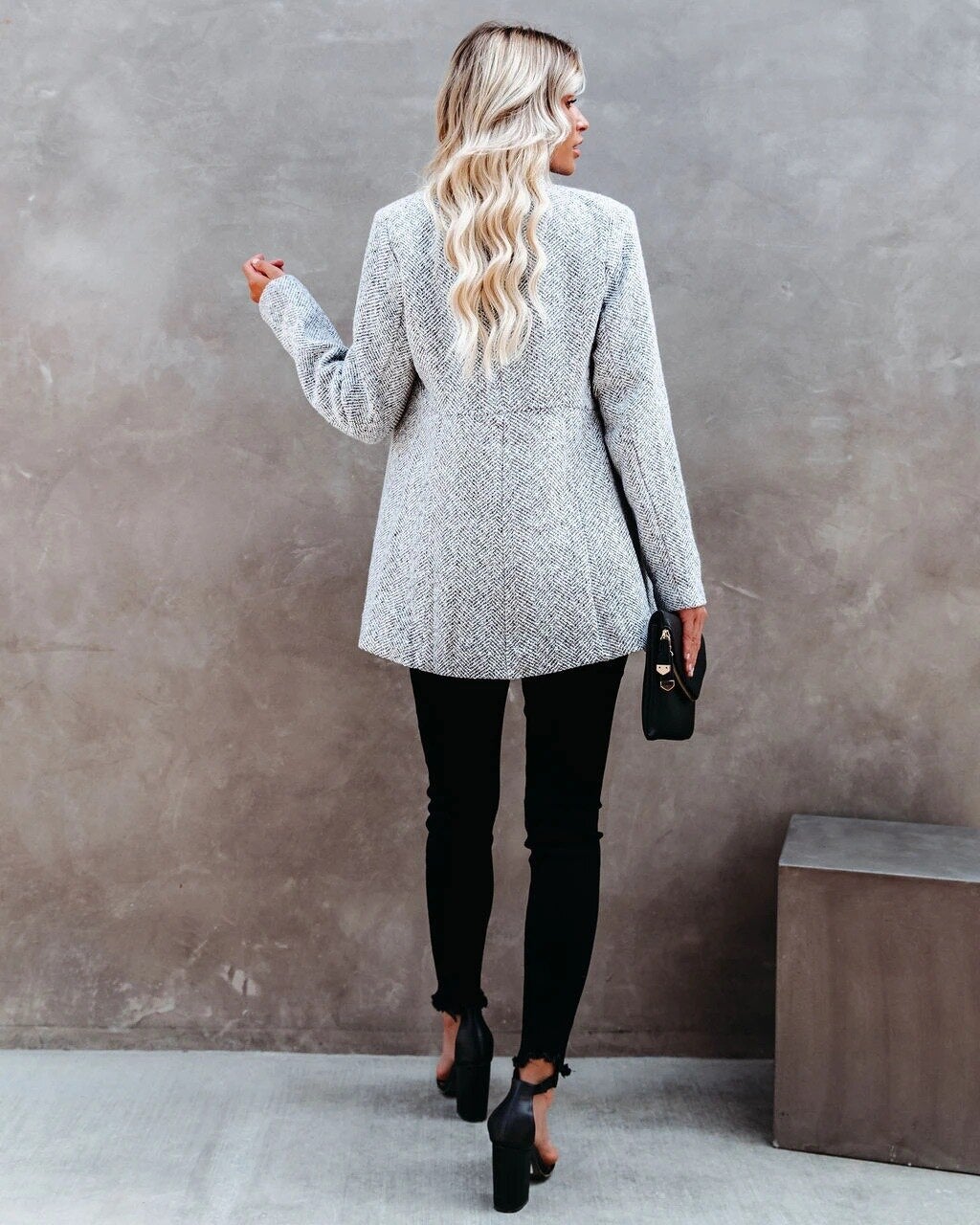 R&B | Elegante Tweedjacke für den Übergang