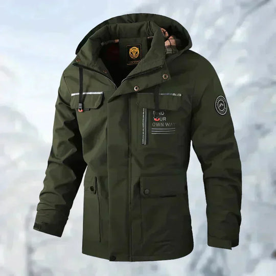 R&B | Bequeme Outdoor-Jacke, Winddicht und Wasserdicht.