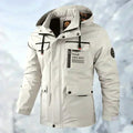 R&B | Herren Winterjacke - Mit Kapuze und Klappentaschen