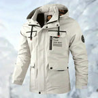 R&B | Herren Winterjacke - Mit Kapuze und Klappentaschen