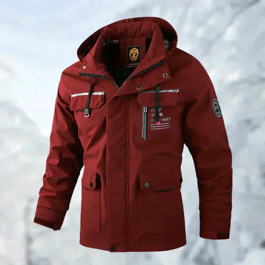 R&B | Bequeme Outdoor-Jacke, Winddicht und Wasserdicht.