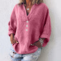 R&B | Entspanntes Knopf-Bluse für Damen