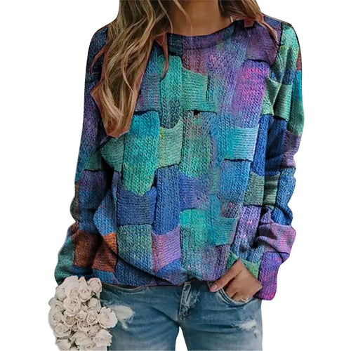 R&B | Buntes Sweatshirt mit Einzigartigem Design