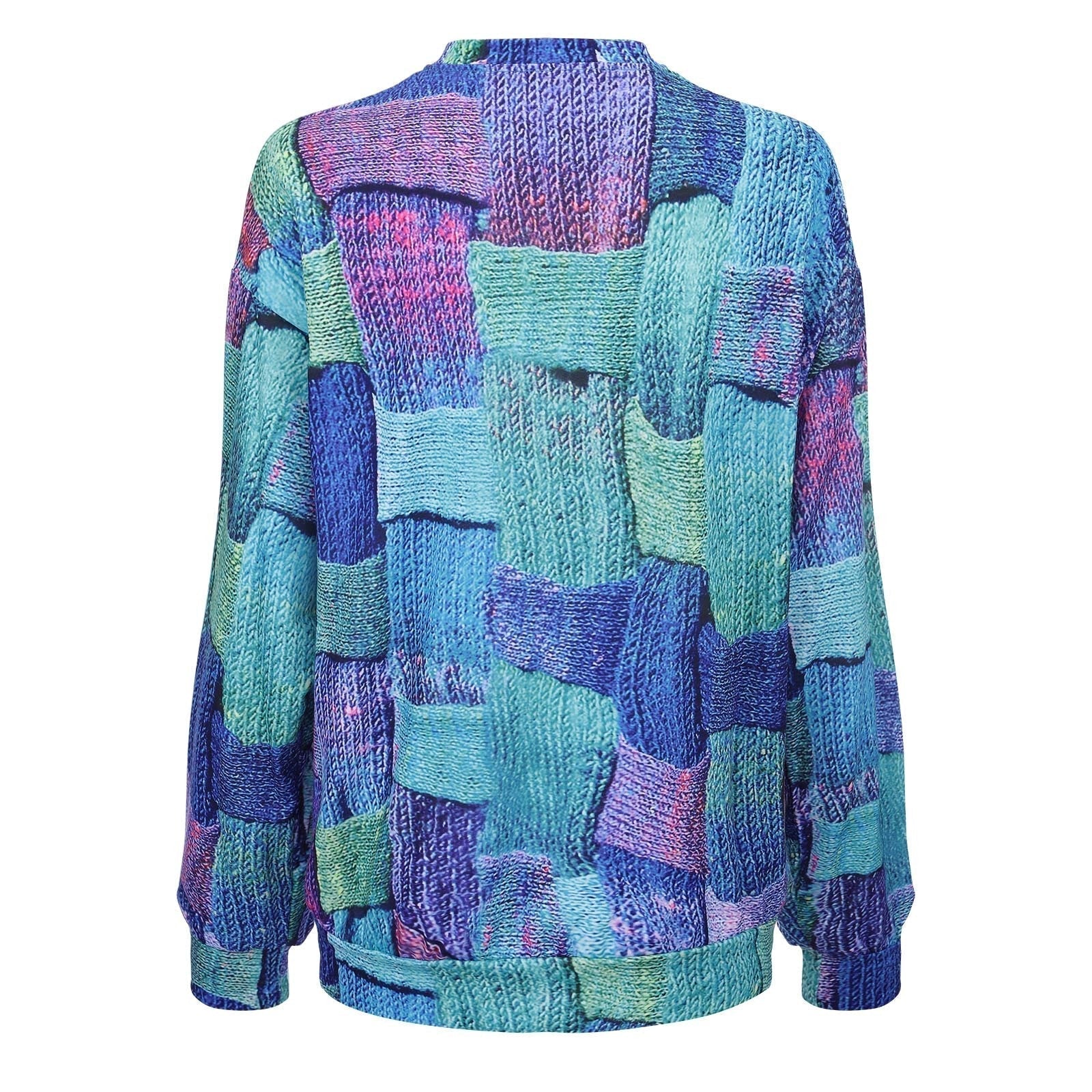 R&B | Buntes Sweatshirt mit Einzigartigem Design