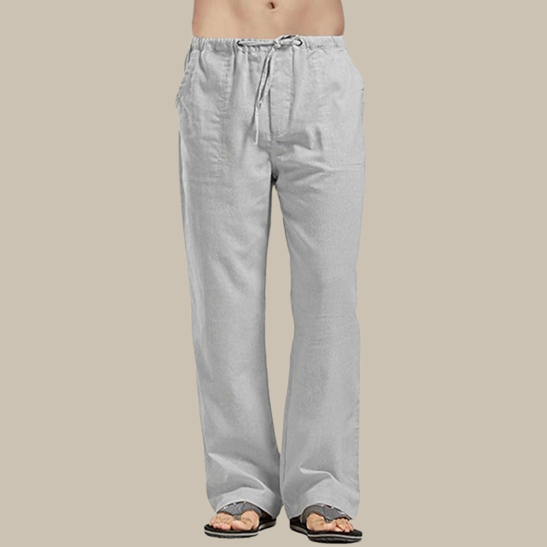 R&B | Bequeme Leinen Strandhose für Herren