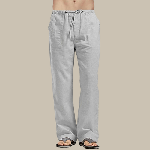 R&B | Bequeme Leinen Strandhose für Herren